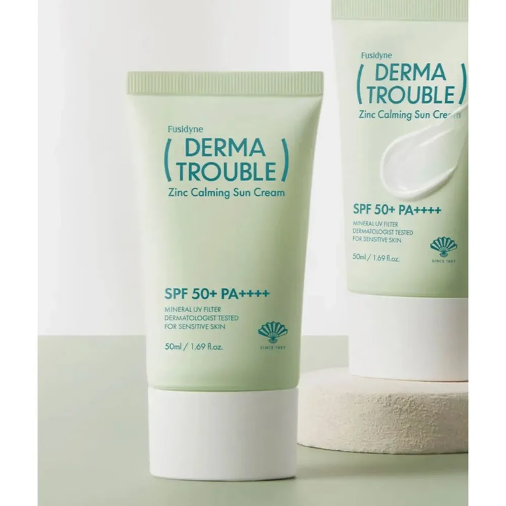 NEW FUSIDYNE Derma Trouble Zinc Calming‎ Sunscreen